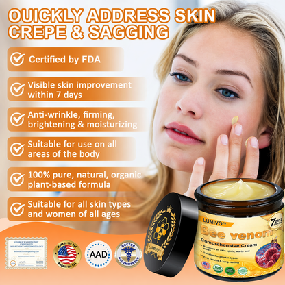 Made and Shipped from USA ✨ LUMIVO™ Bee venom Comprehensive Cream 🔥 LAST DAY 80% OFF 💎💎