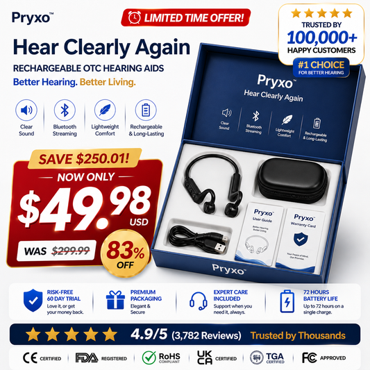 🌎Ends Today: 83% OFF!⏰👂Revitalize your ears again💖 💥 LIMITED TIME OFFER!🔥Advanced Bone Conduction Smart Hearing Headphones