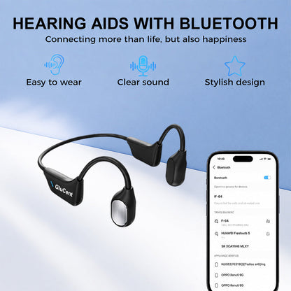 🔥 Final 2 Hours : Only Limited Stock Left🏆Pryxo® Bone Conduction Smart Hearing Headphones （Mayo Clinic Recommended）