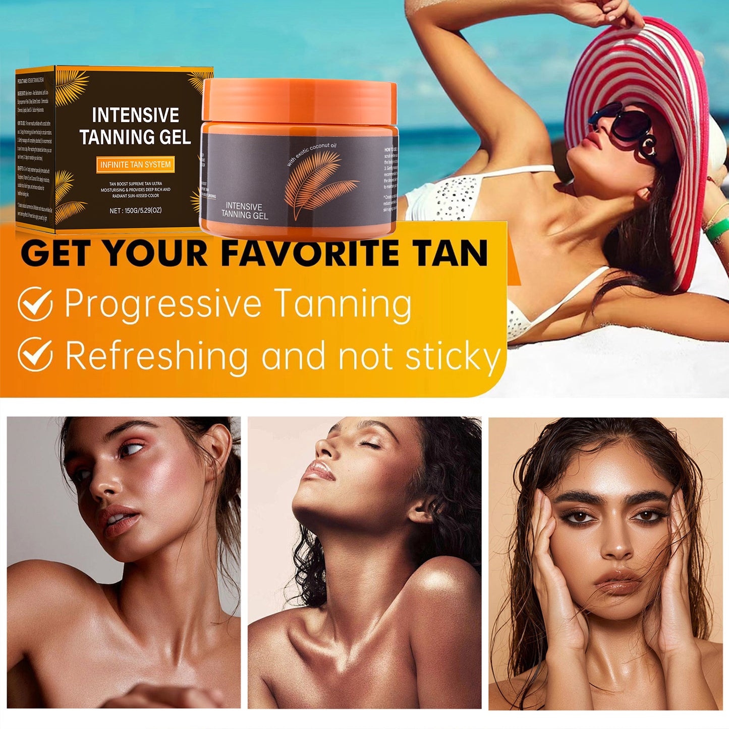 Gentle & Painless Hair Removal Cream Duo for Sensitive Skin